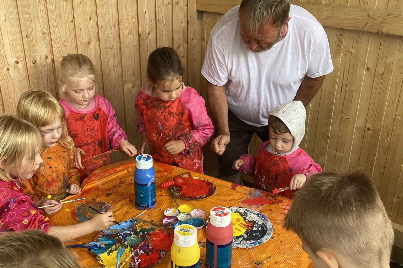 Information Pavilion becomes Art Barn