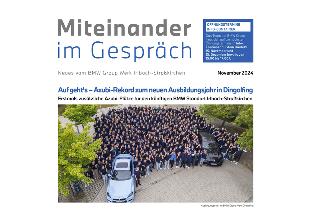 Siebte Ausgabe von „Miteinander im Gespräch“.