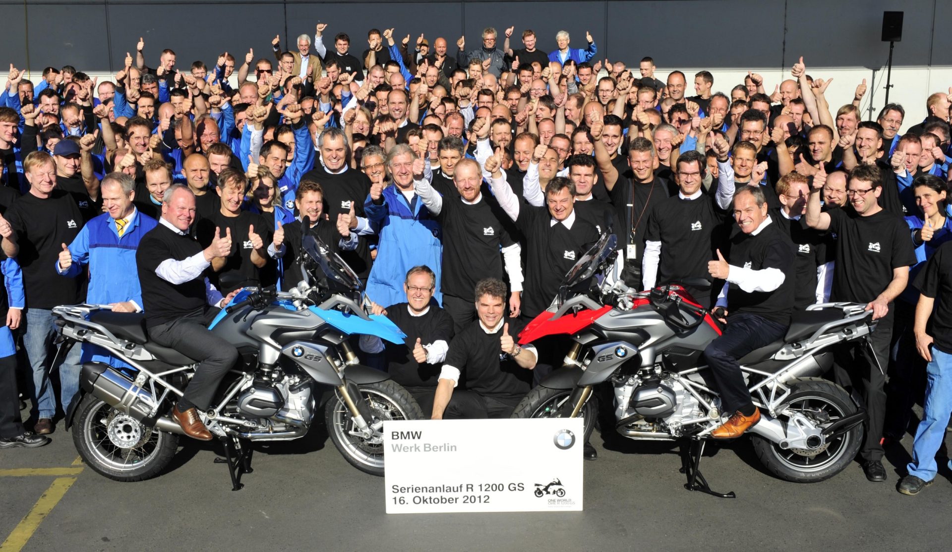 Serienanlauf BMW R 1200 GS