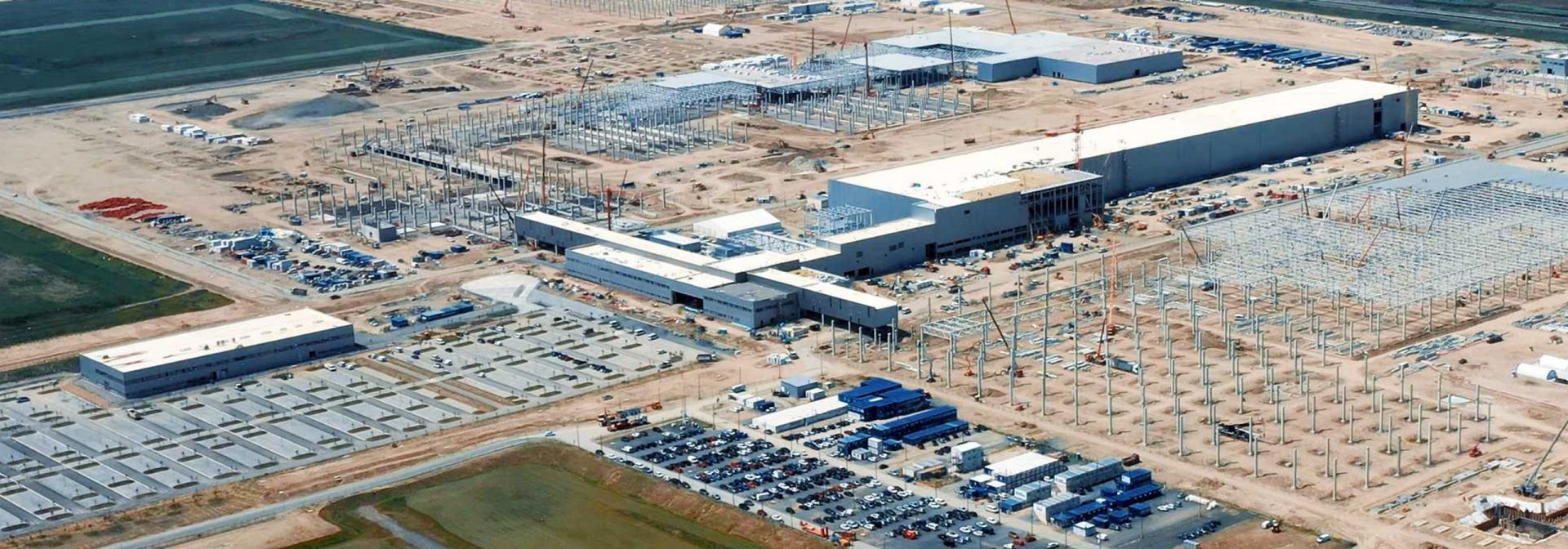 Picture of the BMW Group Plant Construction Site