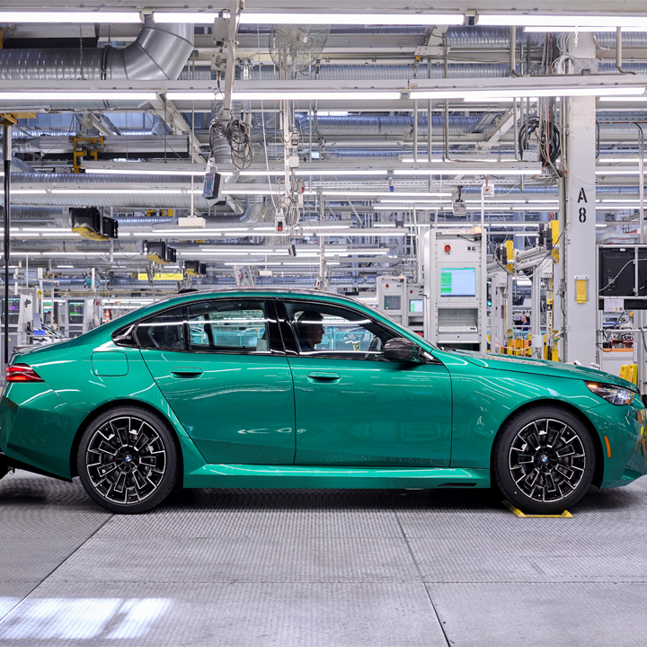 Start of production for high-performance sedan