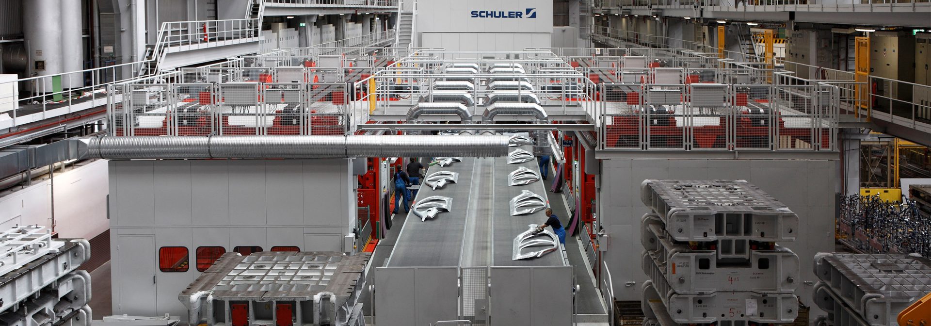 Interior of a BMW Production hall