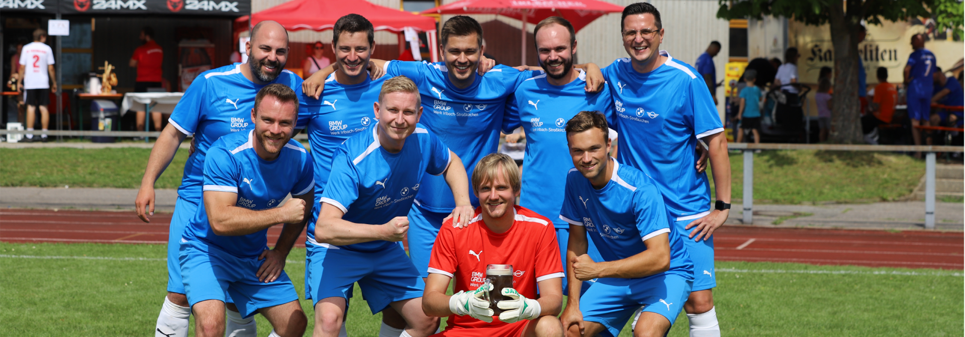 BMW takes 2nd place in the soccer village championship