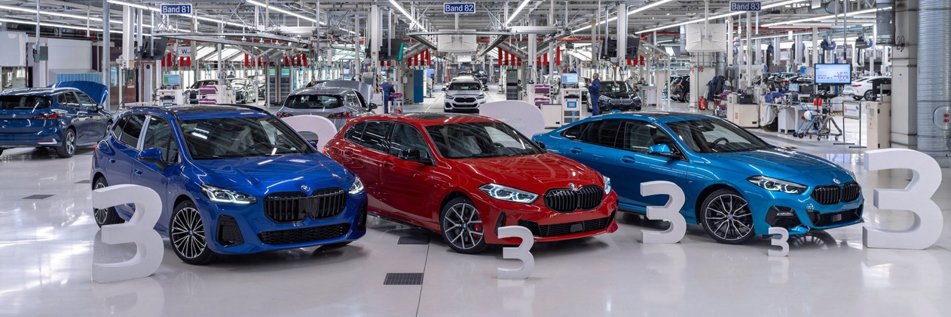 BMW Group Werk Leipzig produziert das 3.333.333ste Fahrzeug