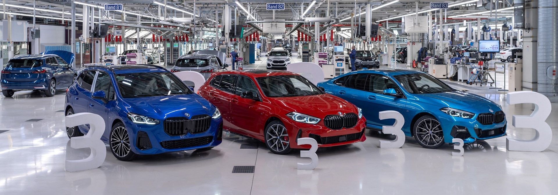 Good things come in threes: BMW Group Plant Leipzig produces its 3,333,333rd vehicle