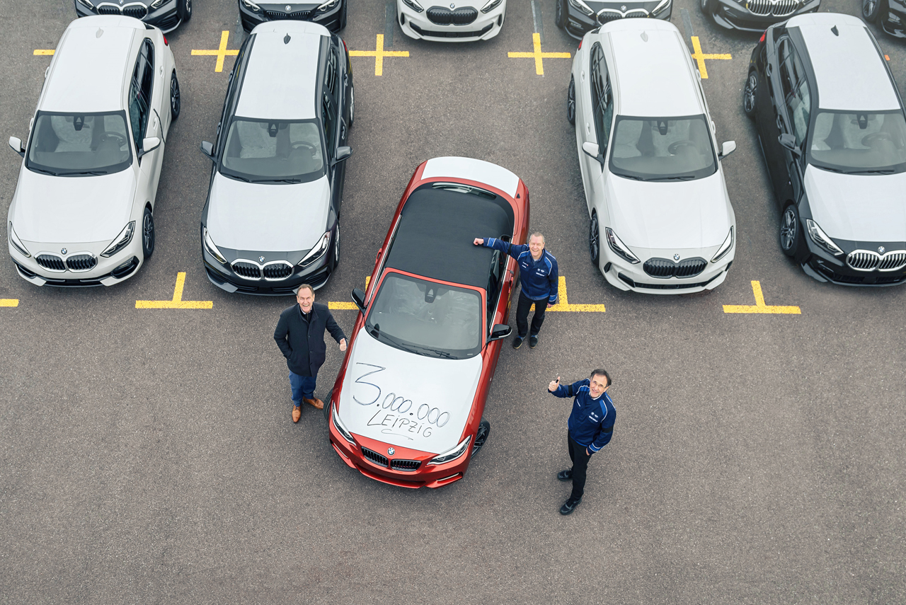 Three million BMWs made in Leipzig