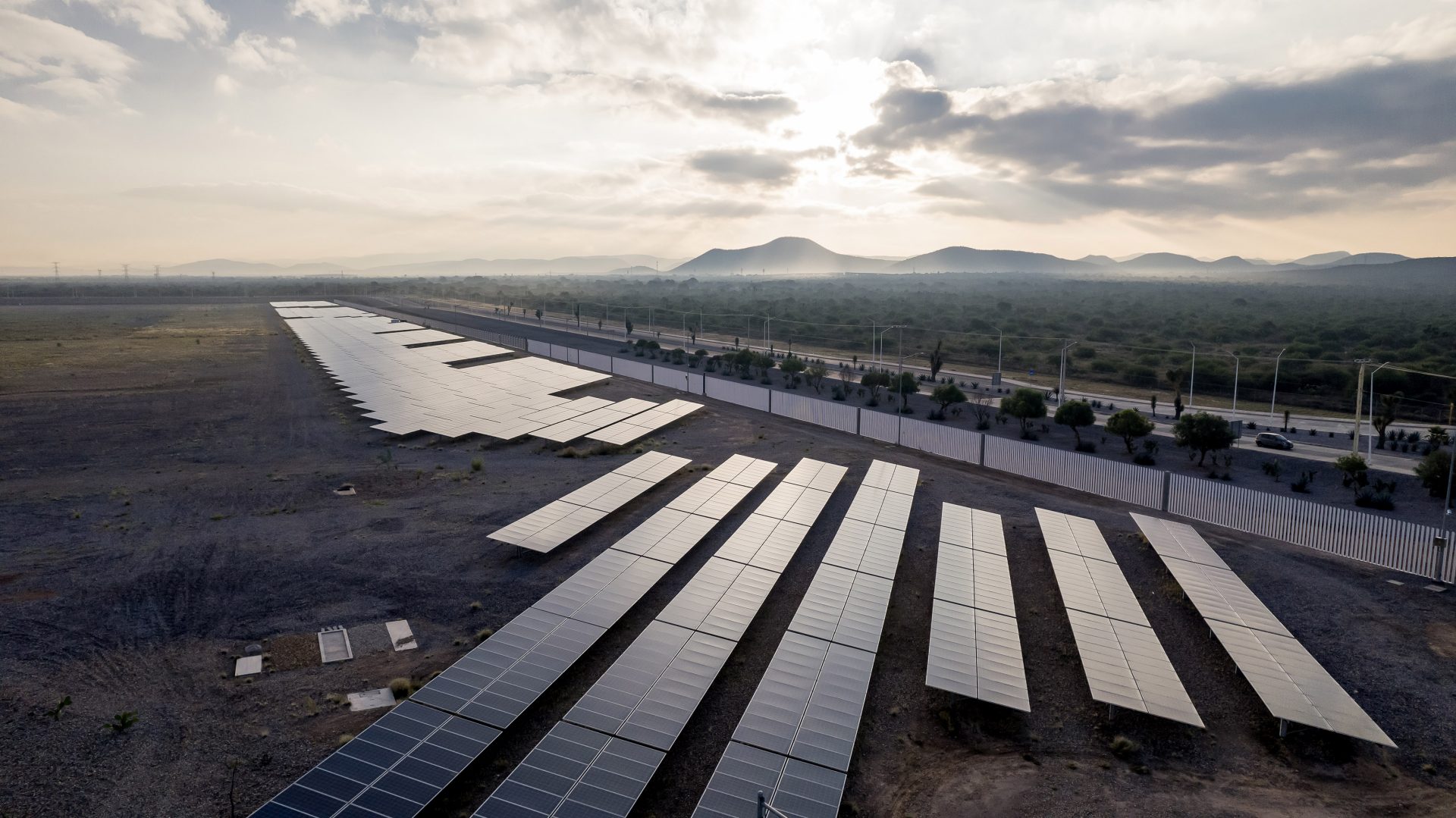 Plant San Luis Potosi aerial view