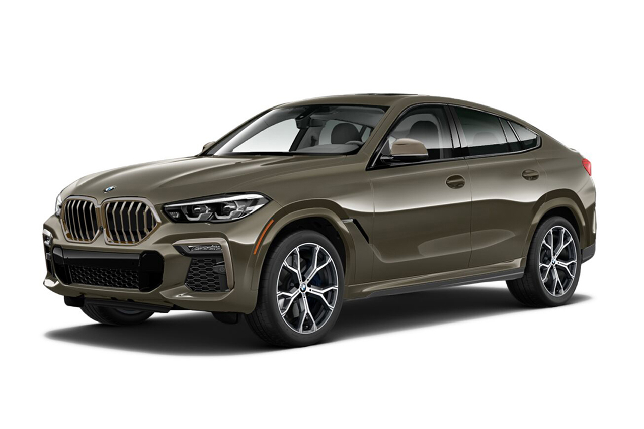 BMW X6 Manhattan Green Metallic.