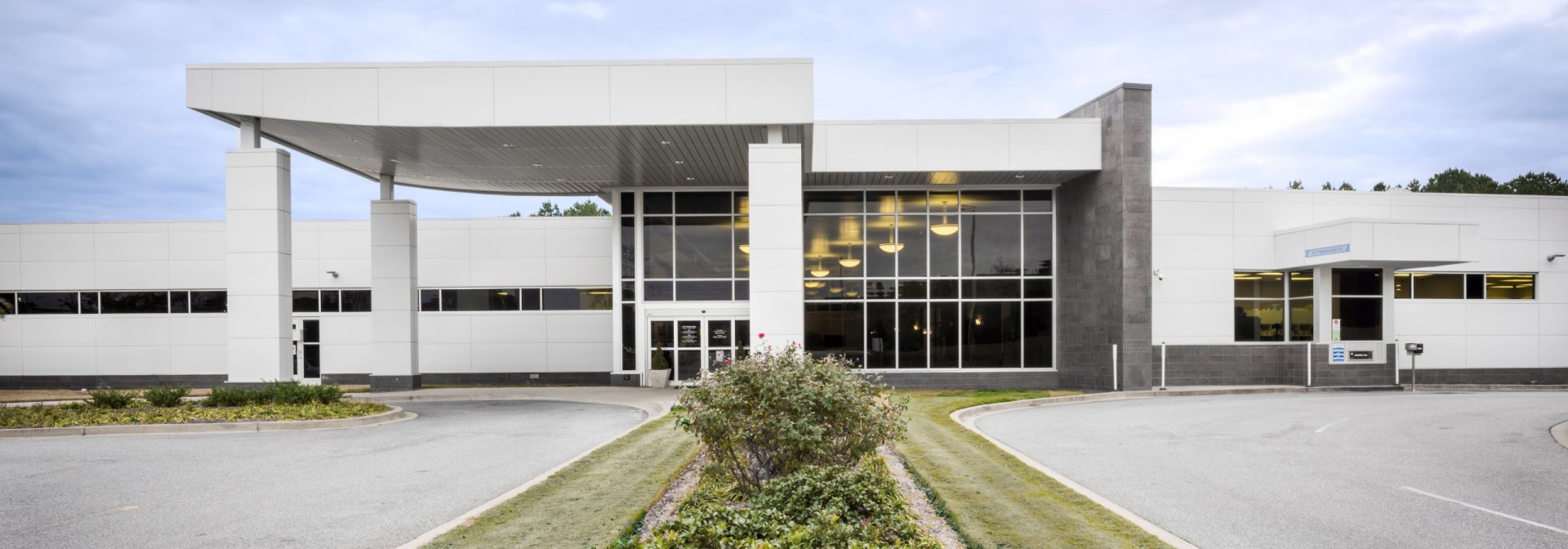 On-site Associate Family Health Center building. 