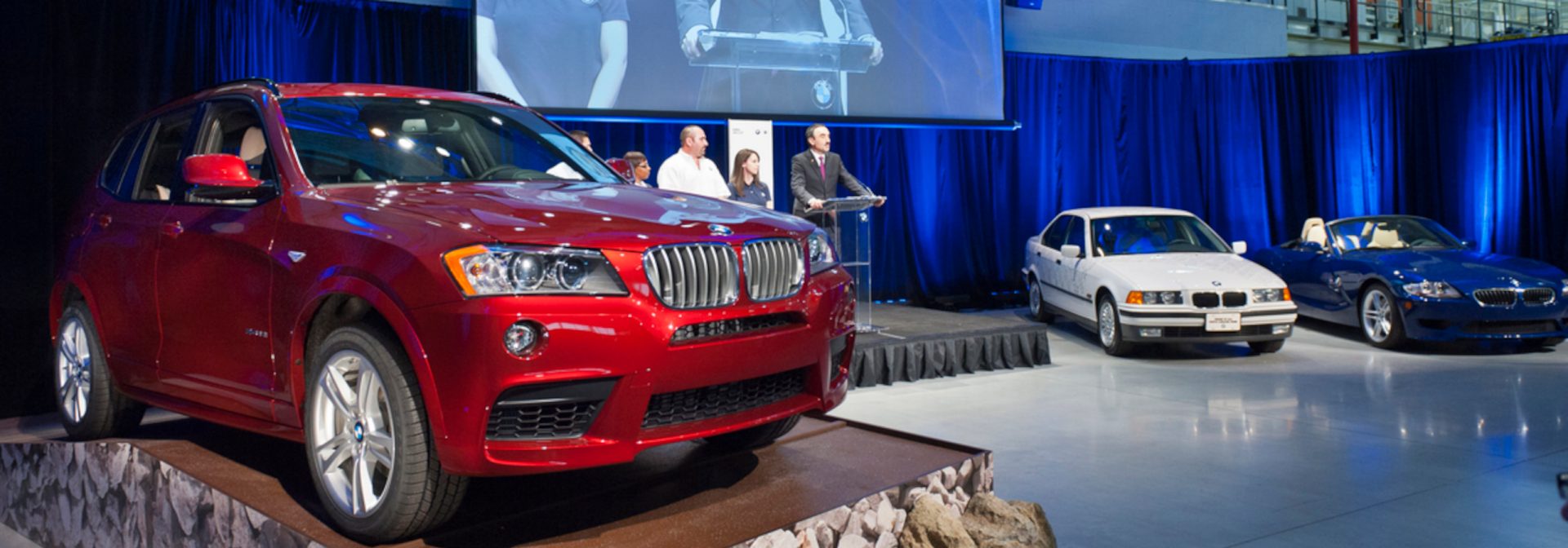 Press Conference at Plant Spartanburg with governor, BMW Board Member responsible for the Global Production Network and plant president. 