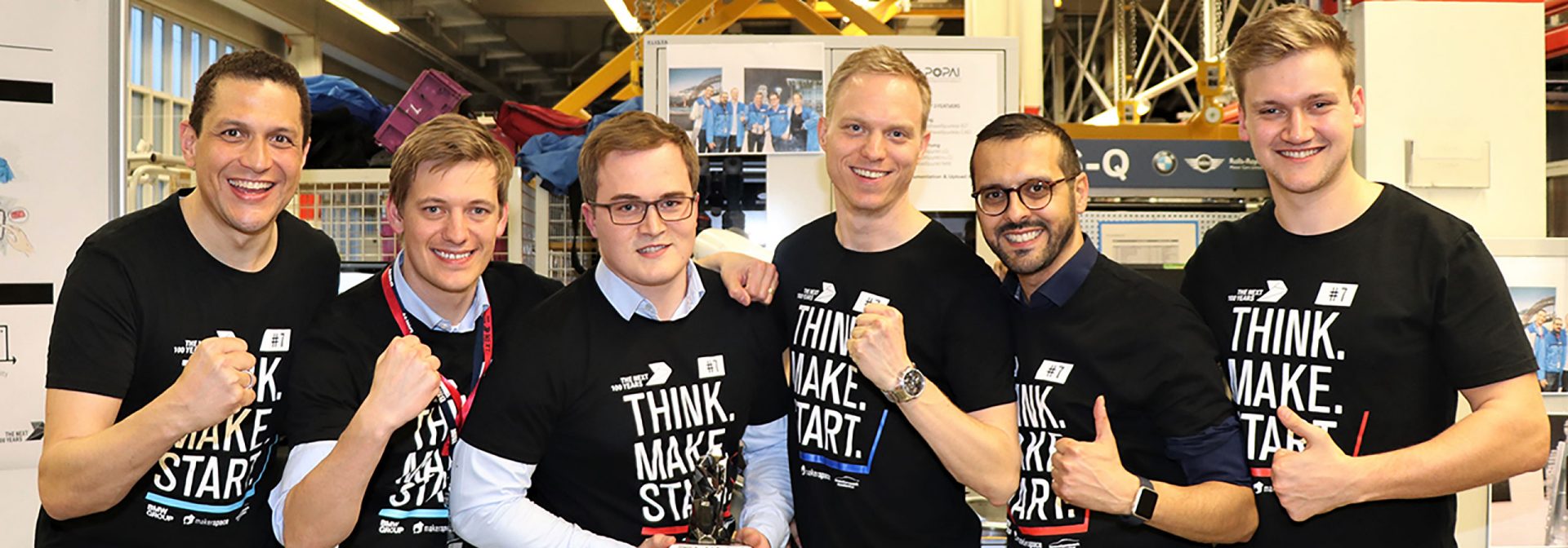 Das Team von Think.Make.Start