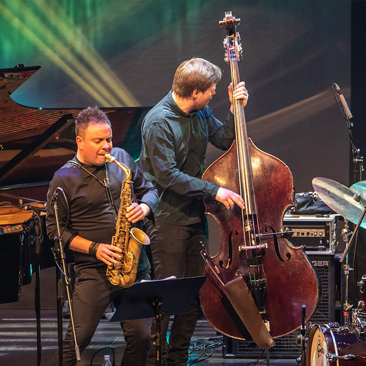 Jazzband im Konzert