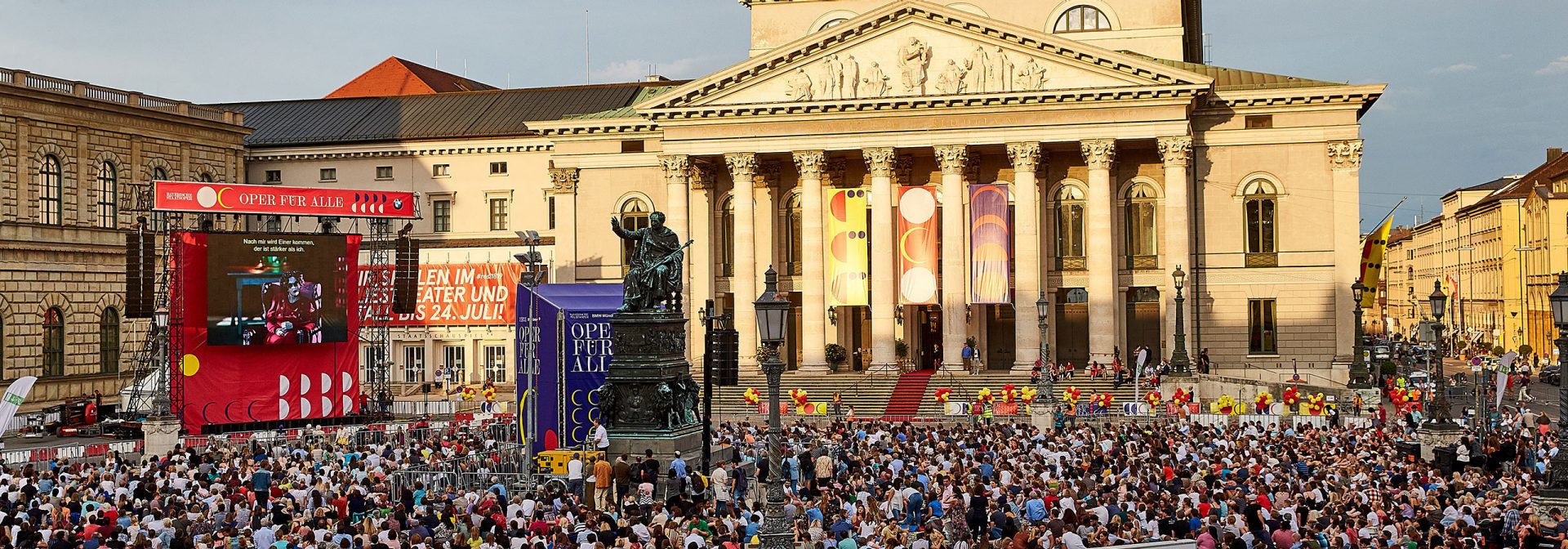 Exterior view of the opera house