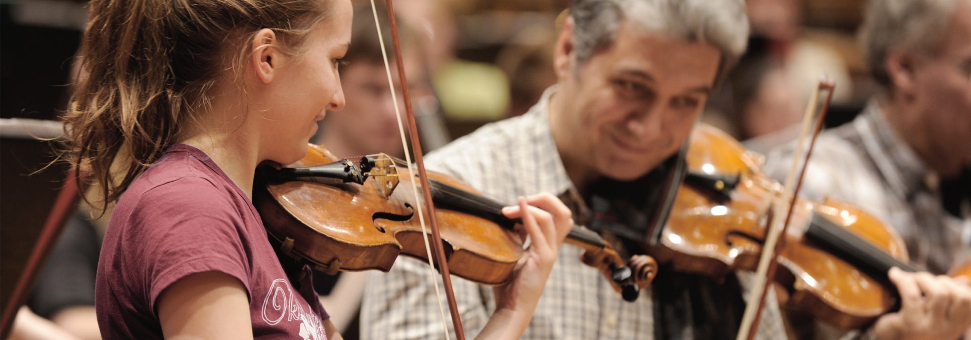 Strings in the orchestra