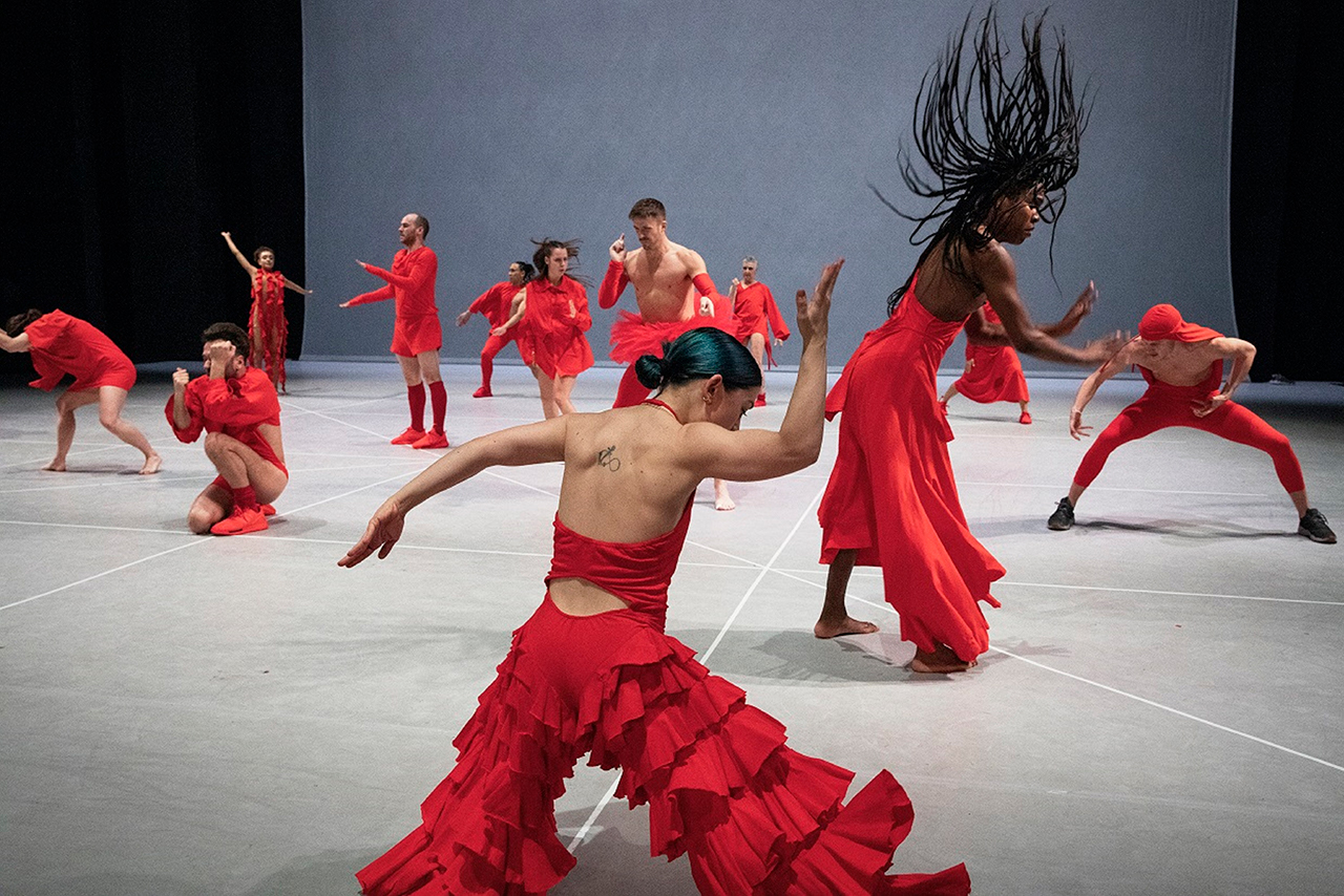 Dancers on stage