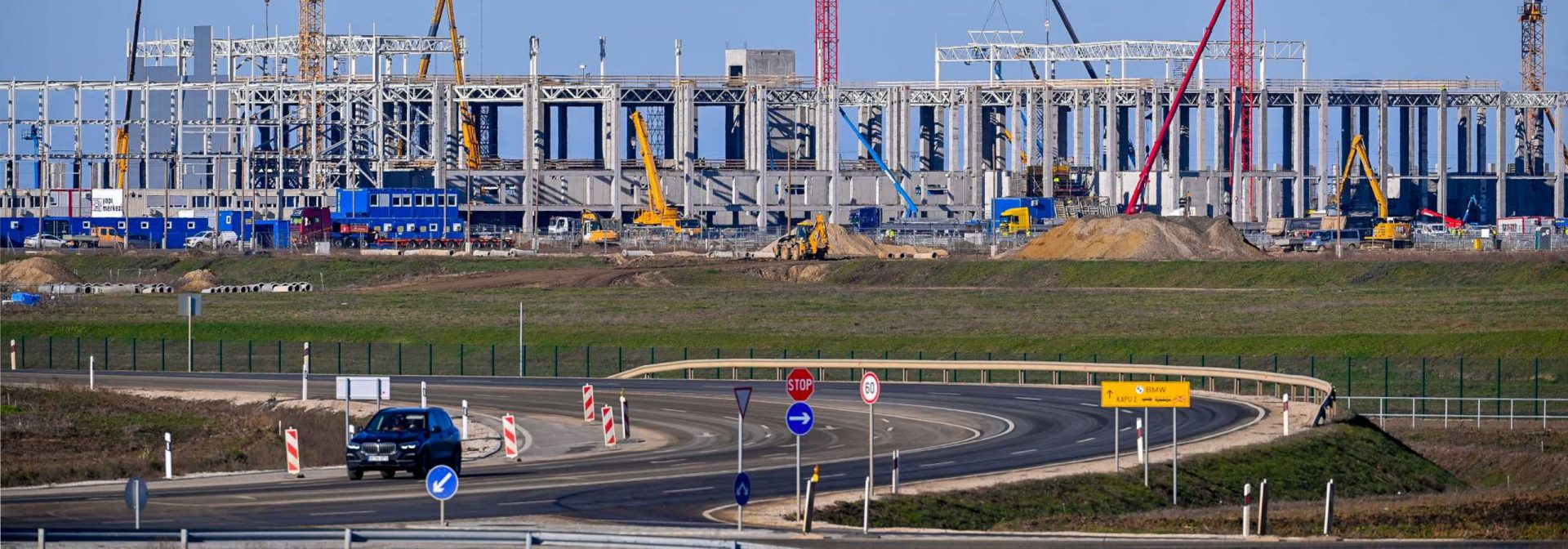 Picture of the BMW Group Plant Construction Site