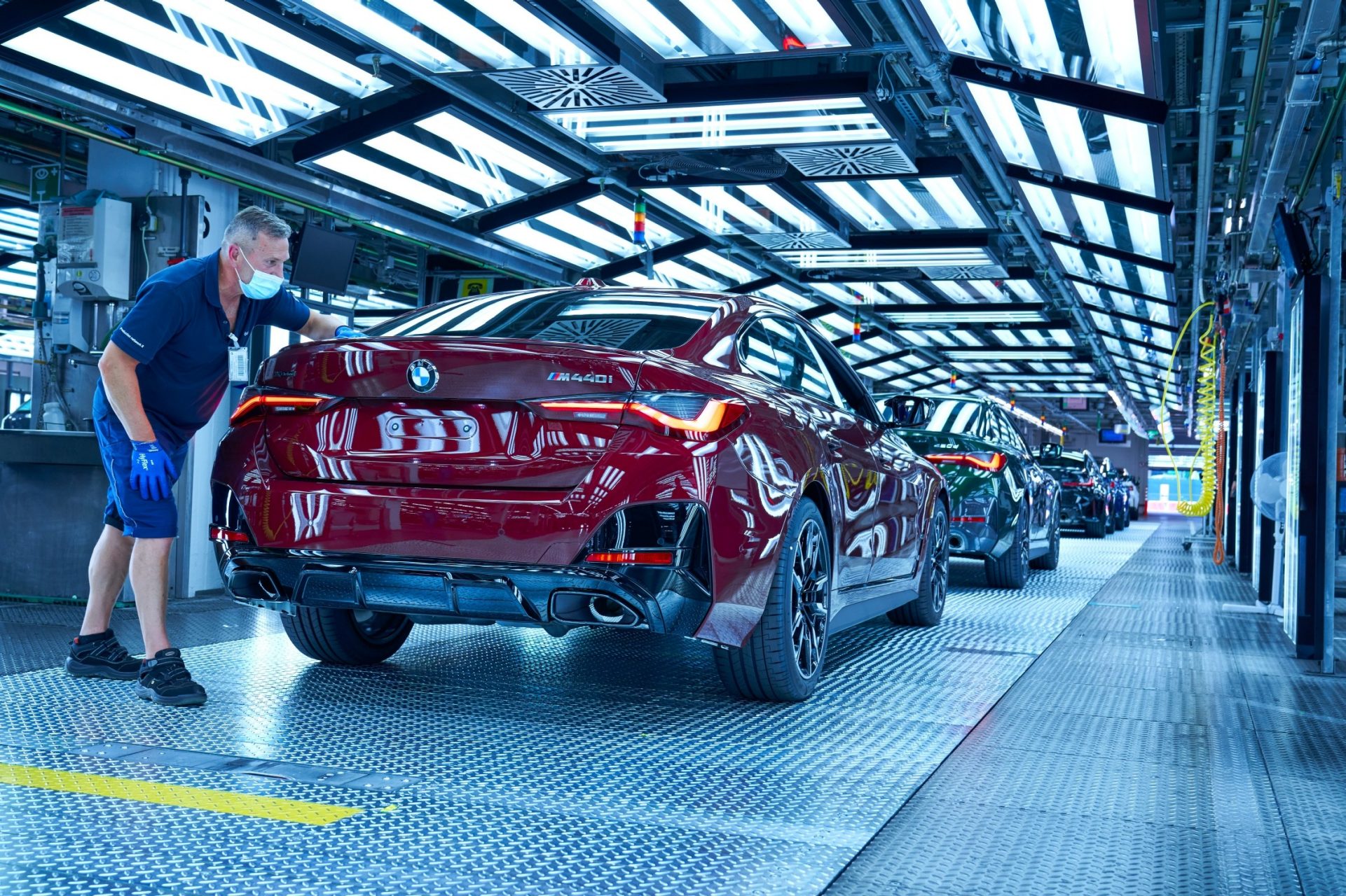Produktionsstart des neuen BMW 4er Gran Coupé im BMW Group Werk München.