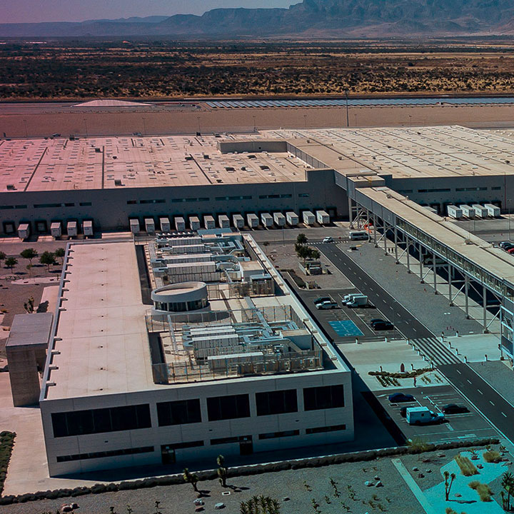 Air view of the BMW plant san luis potosi